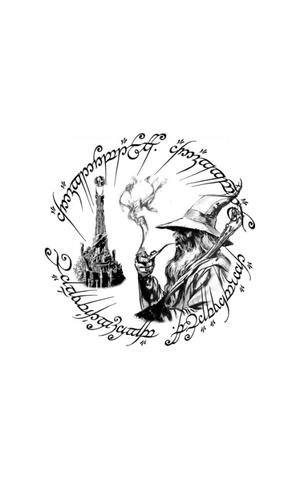 Gandalf and Barad-dûr