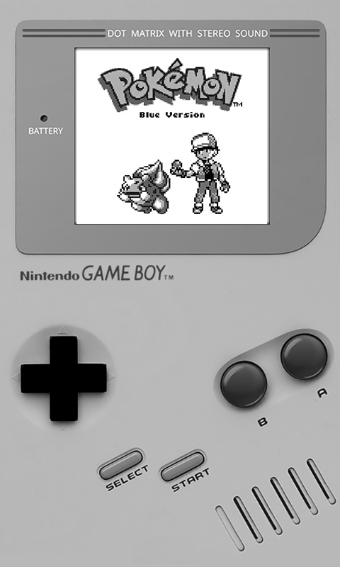 Gameboy Pokemon Blue