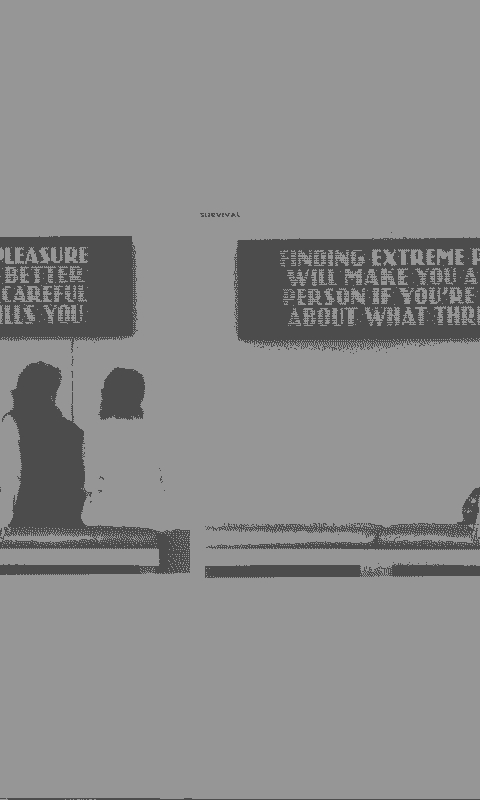 Survival (Jenny Holzer)