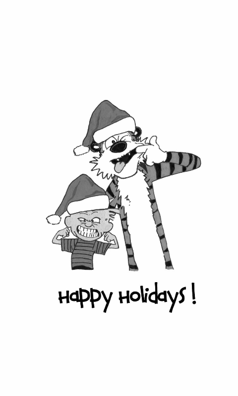 Calvin and hobbes holidays