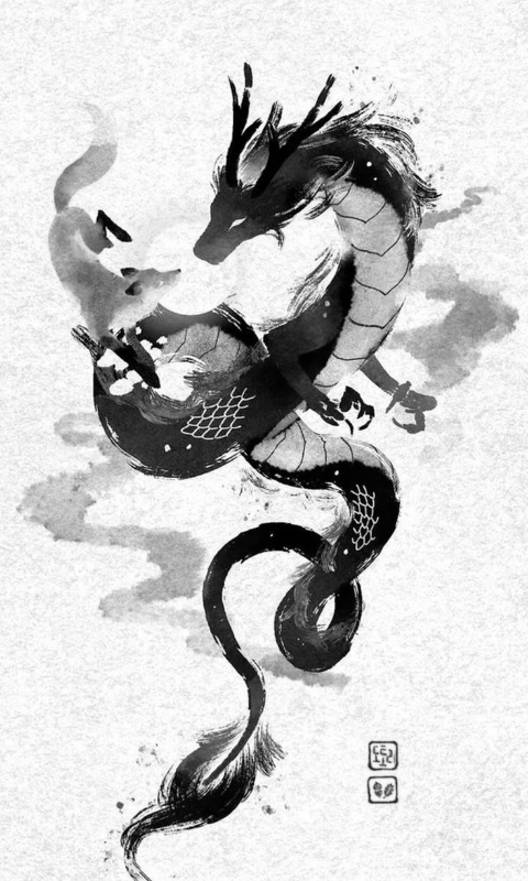Dragon and a fox