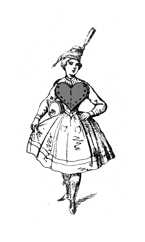 Ace of Hearts - 18th Century Playing Card Deck