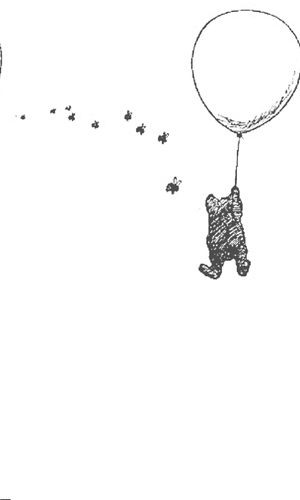 Winnie the Pooh bees