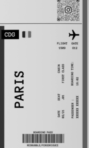 Ticket to Paris