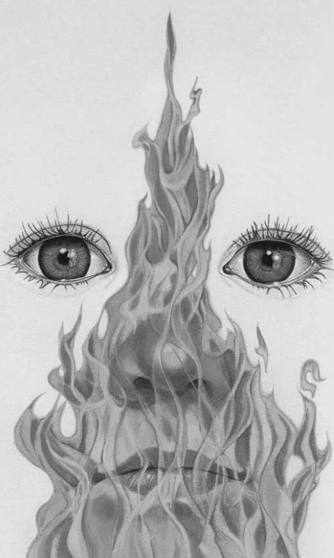 Firestarter by Stephen King; art by Steven Stroud