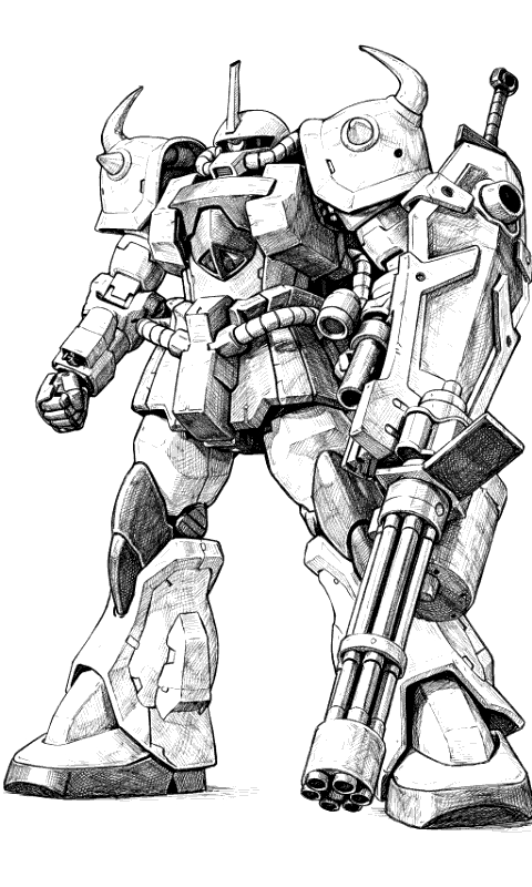 MS-07B-3 GOUF CUSTOM