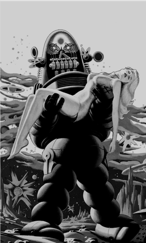 Robot Comic 1950s