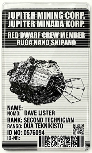 Red Dwarf ID card