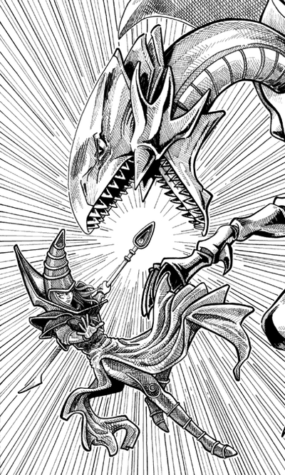 Dark Magician vs. Blue-Eyes (Yu-Gi-Oh!)