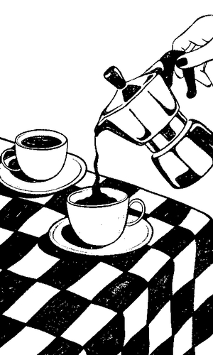 Moka Pot Coffee (darker)