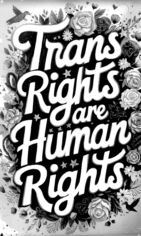 Trans Rights Floral