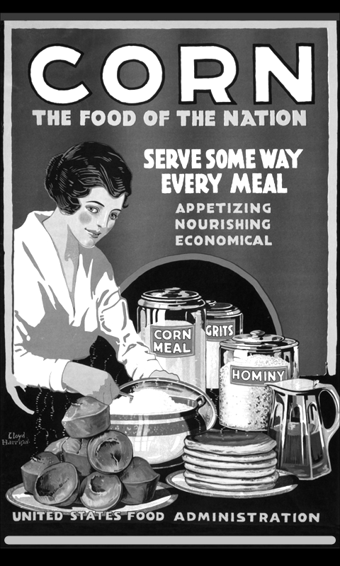 WW II Corn Poster