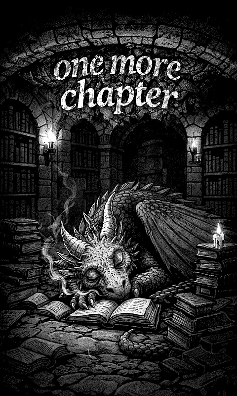 Reading Dragon dungeon One more chapter